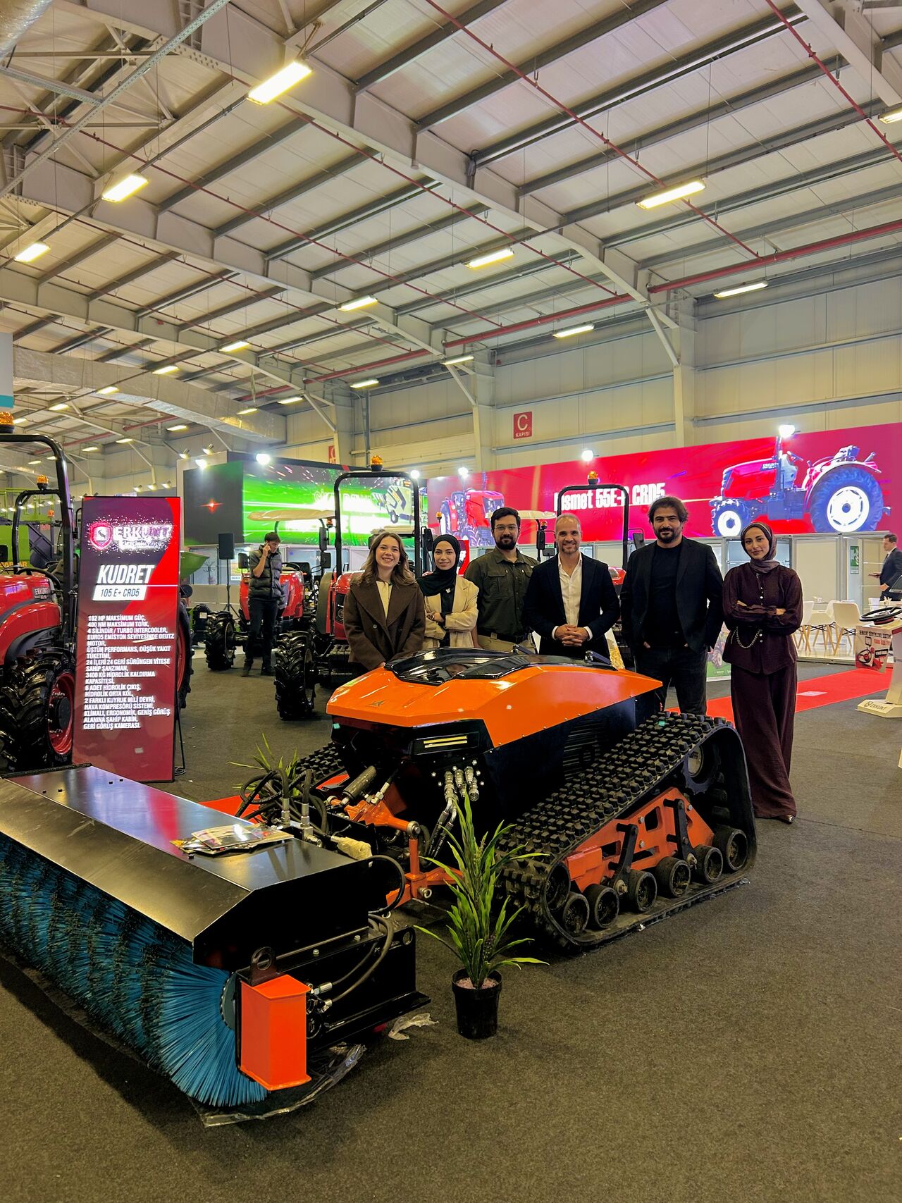 Bursa Tarım Fuarı giriş alanı